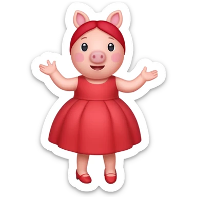 Peppa pig sticker