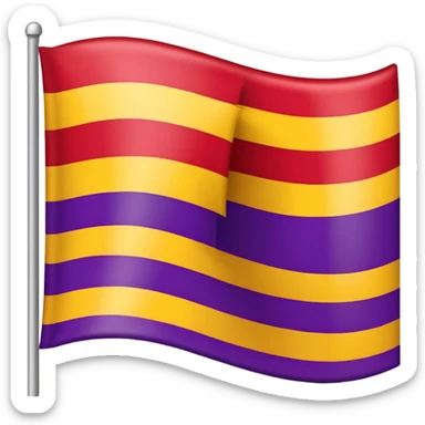 Bandera Republica Española sticker