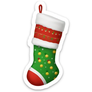 Christmas socks  sticker