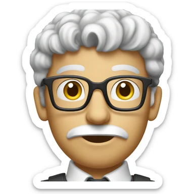 Geek Bars in cloudy text sticker