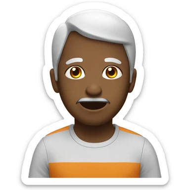 Mostrando a língua  sticker