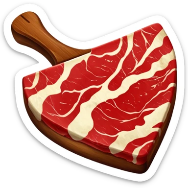 t bone meat sticker
