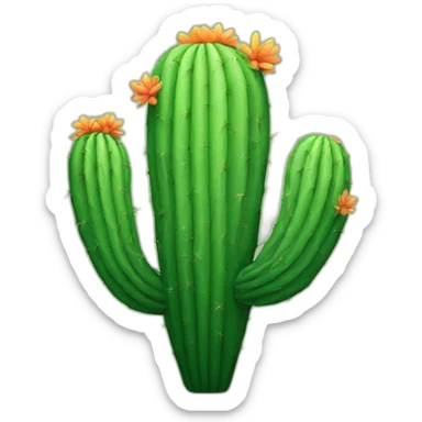 Cactus sticker