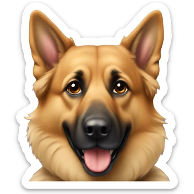 Berger allemand sticker
