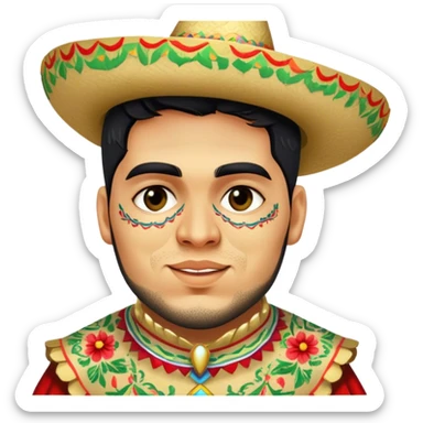 Traditional Costume Enthusiast sticker