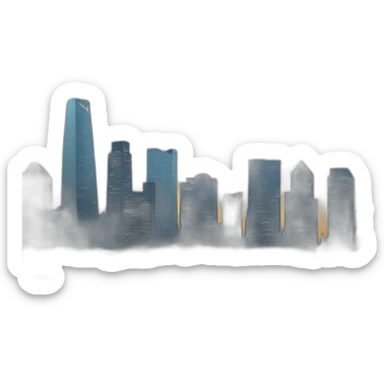 Skyline  sticker