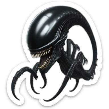 xenomorph sticker