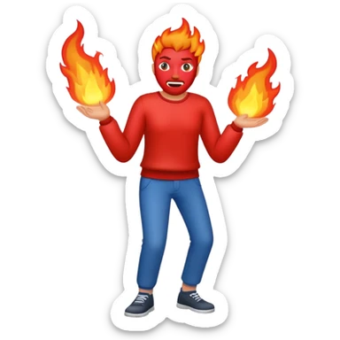 Pants on fire sticker