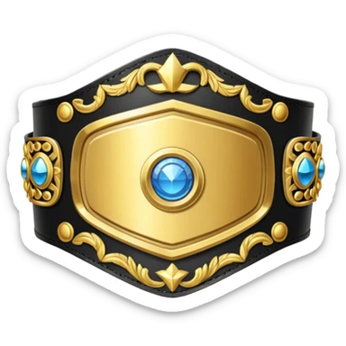 AChampion Belt sticker