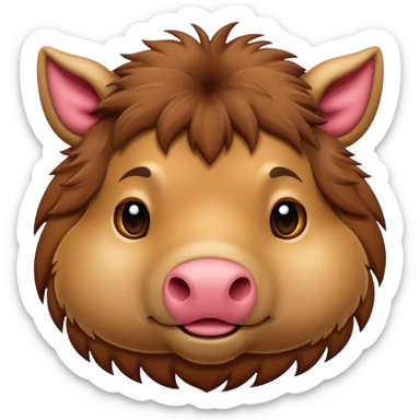 Cachos de toro sticker