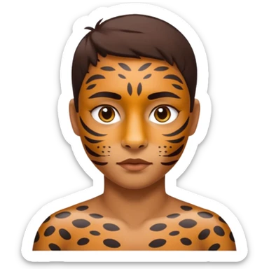 jaguar human sticker