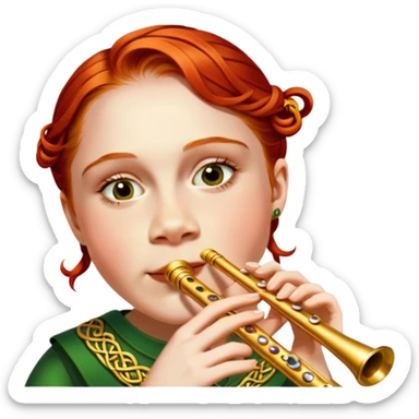 Irish Musician sticker