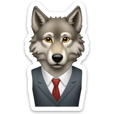 wolf wall street sticker