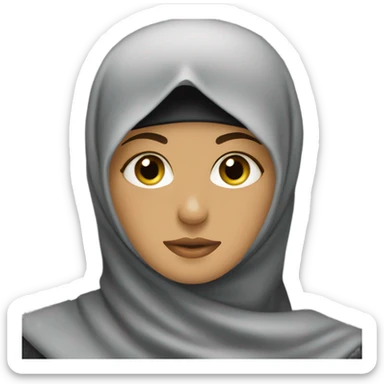 Niqab aesthetic  sticker