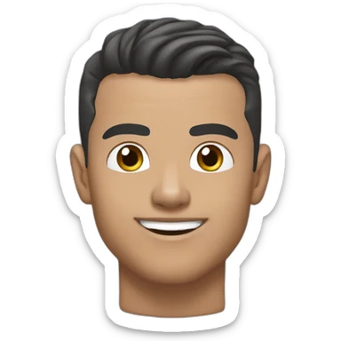 Messiyle sarılan ronaldo sticker