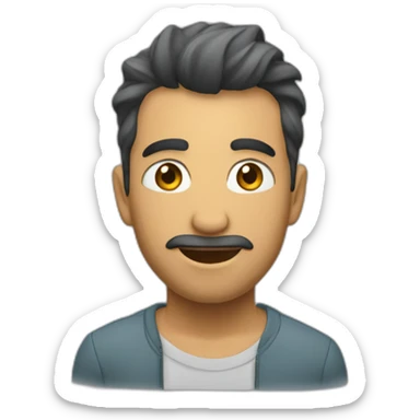 Un autobús yendo extremadamente despacio sticker