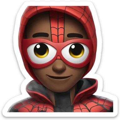 Spider-Man miles morales  sticker