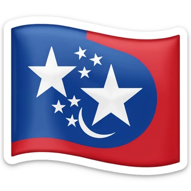 Burma 1948-1974 flag  sticker