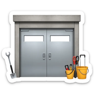 garage and make it like 3d image sticker