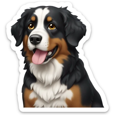 bernesmountain dog sticker