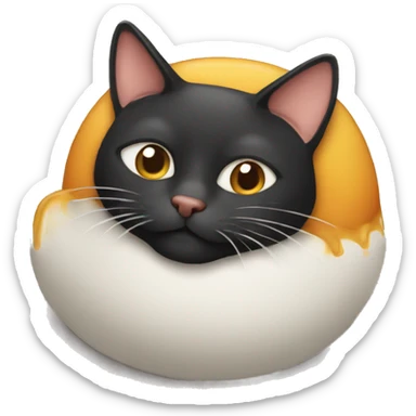 Gato confundido  sticker