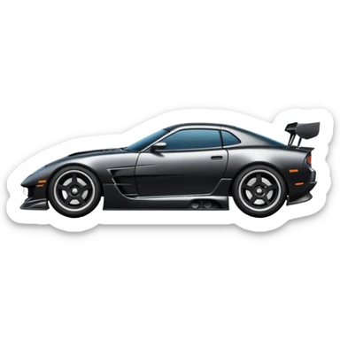 faz um carro dos Velozes & Furiozos pra min? sticker