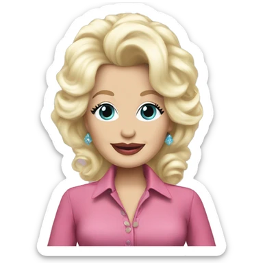 dolly parton sticker