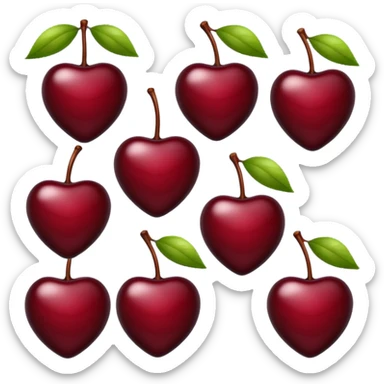black cherry sticker