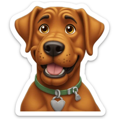 Scrappy doo sticker