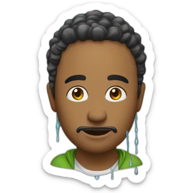 Quelqu’un avec du drip sticker