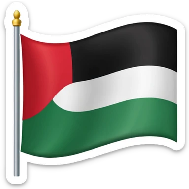 Drapeau palestine sticker