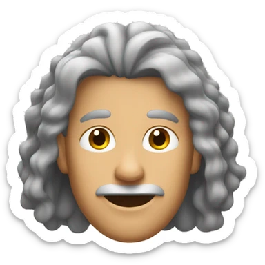 "THE GRAY HAIRS" title treatment sticker