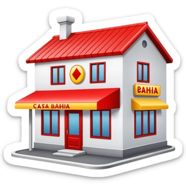Casas Bahia sticker