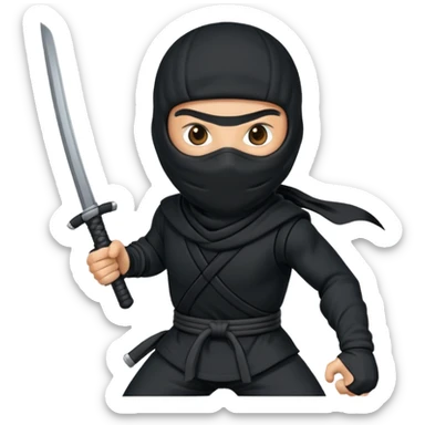 🥷 write Ninja fix in front of this emoji sticker