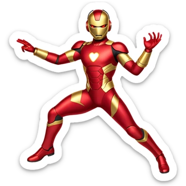 Железный человек в костюме Mark 2 sticker