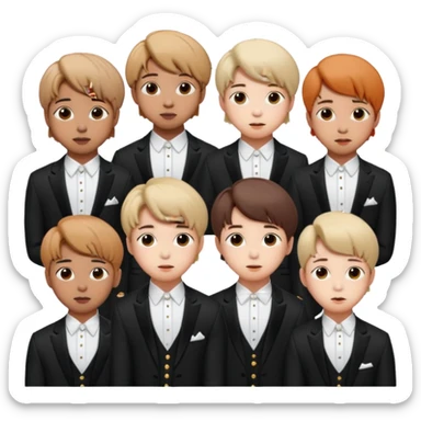 BTS K-pop sticker