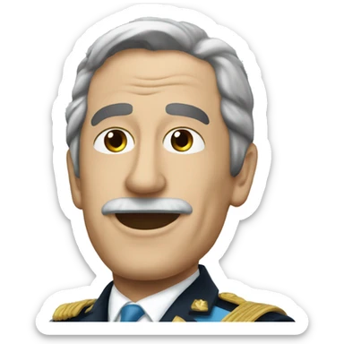 milei president of argentina sticker