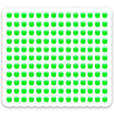 matrix green binary flowing sticker