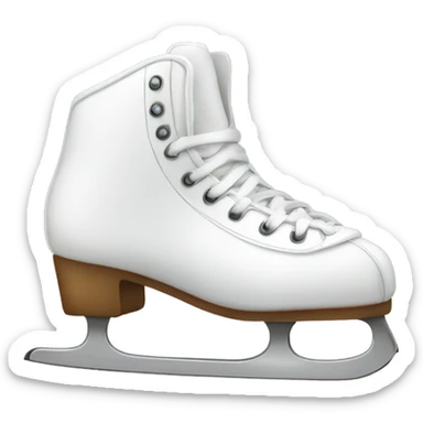 Ice skates sticker