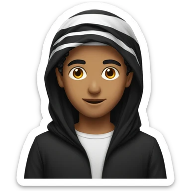 Arab boy sticker