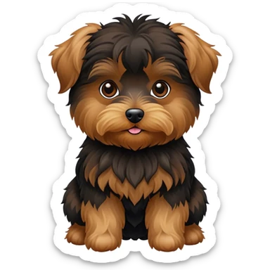 Yorkiepoo  sticker