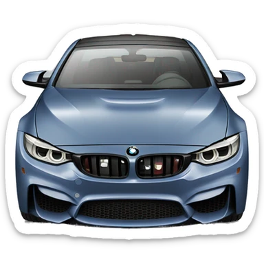 BMW M4 coupe  sticker