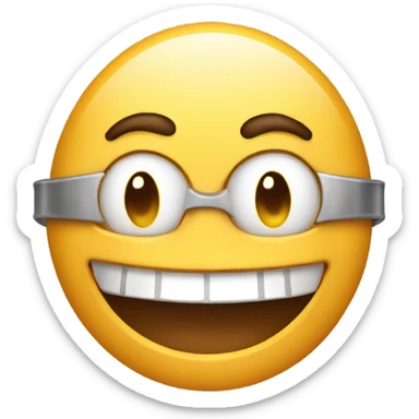 Grill smiling  sticker