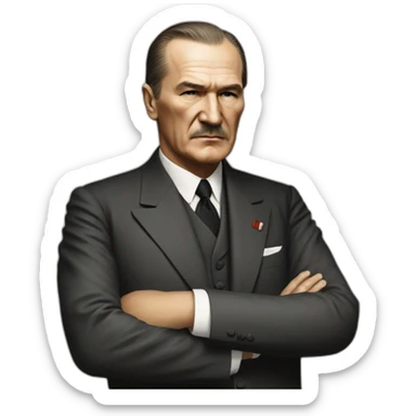 ataturk is fun sticker