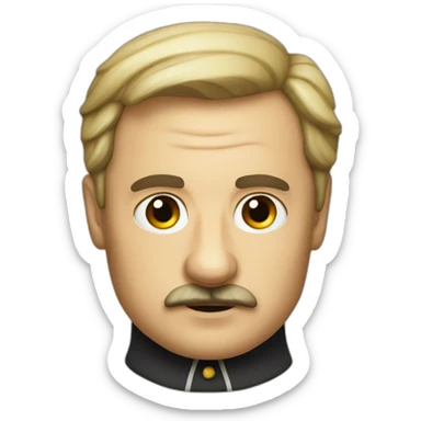 German dictator sticker