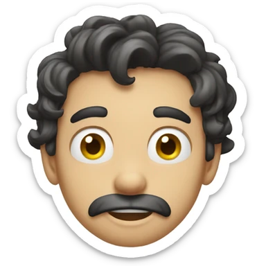 Goofy ahh weird boy sticker