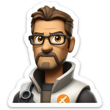 Gordon Freeman sticker