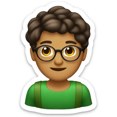 mujer:
Cabello: Largo, lacio, de color castaño oscuro
Ojos: Verdes
Accesorios: Gafas grandes de montura redonda
Piel: Tonalidad clara
hombre:
Cabello: Corto, con ondas, de color castaño oscuro
Ojos: Marrones
Piel: Tonalidad clara
son pareja sticker