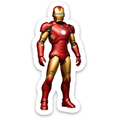 Iron man full body sticker