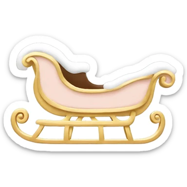 Chanel logo Sleigh sticker